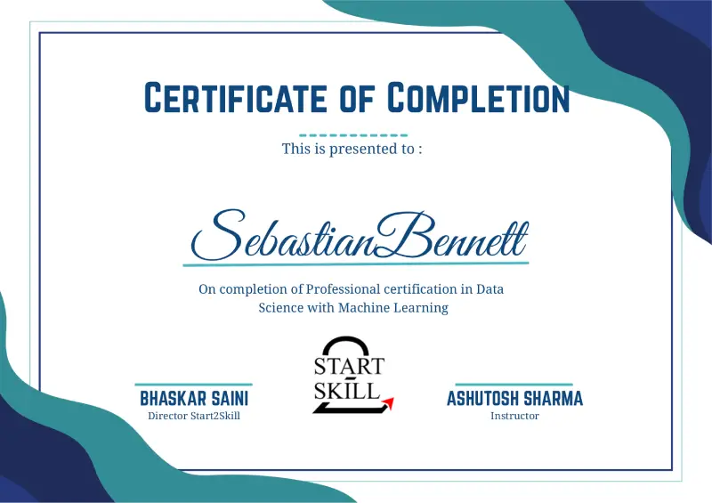 Course Certificate Placeholder